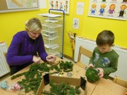 Věncování ve školce